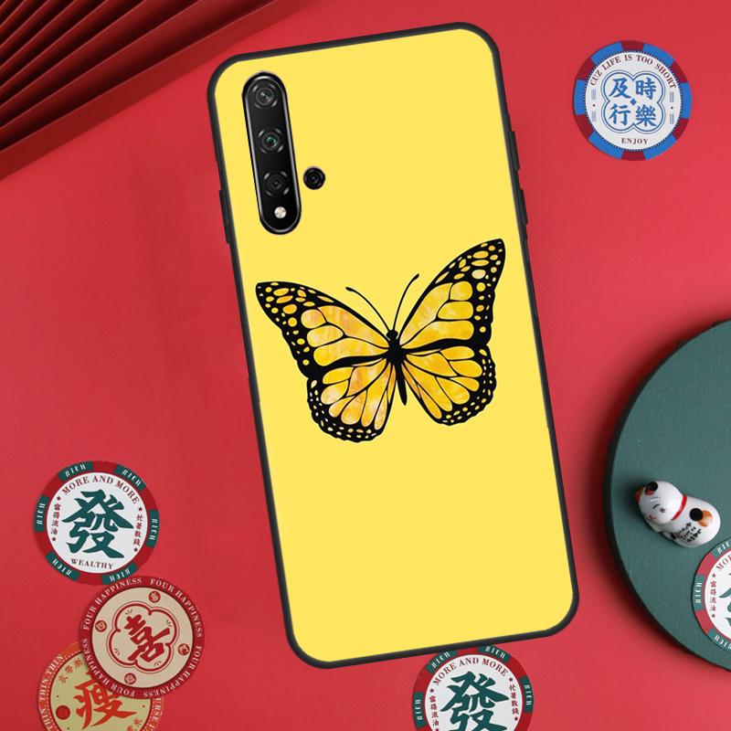 Luxury Butterfly For Huawei Nova 5T 9 10 SE 7i 8i 11i 12i Y73 Y72 Y61 Y91 Y60 Y70 Y90 P20 P30 P40 Lite Case