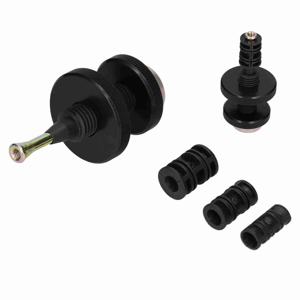 Clutch Alignment Tool with 3‑Adapter Maintenance for Flywheels Without Pilot Bearing