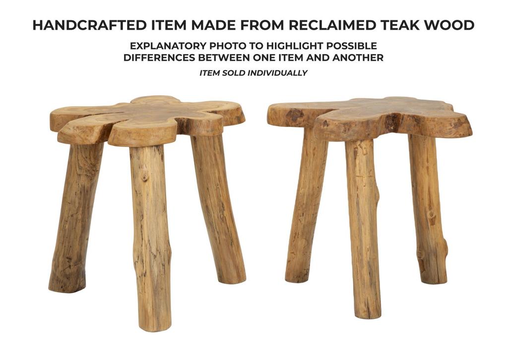 Bintang Konferenční stolek Teak Cm 50X47X50