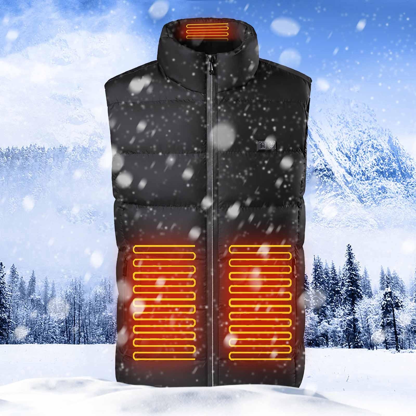

Control Heating Vest Constant Temperature Intelligent Electric Heating Vest M чорний