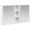 Bathroom Cabinet Set 3 Pcs 106 X 16 X 62.5 Cm Engineered Wood