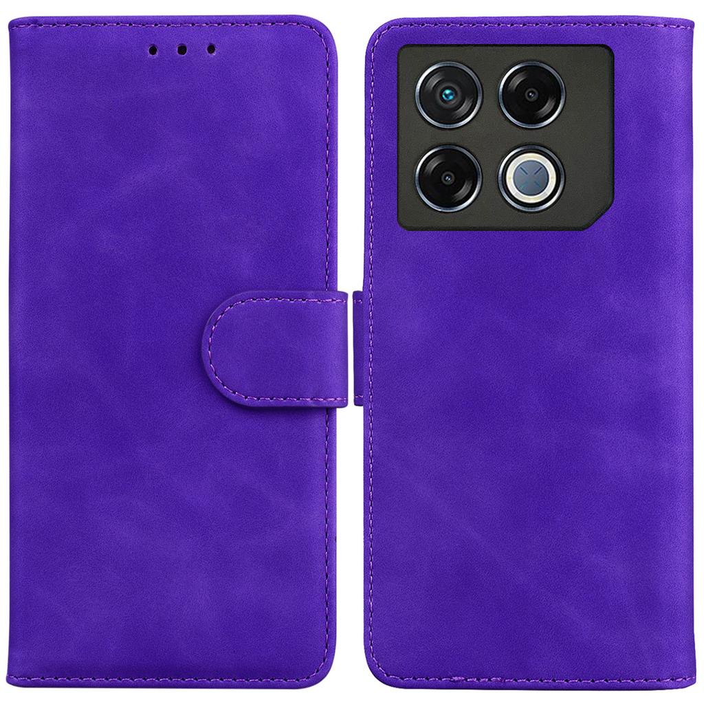 For Infinix GT 20 Pro 5G Case Folio PU Leather Solid Color Phone Cover