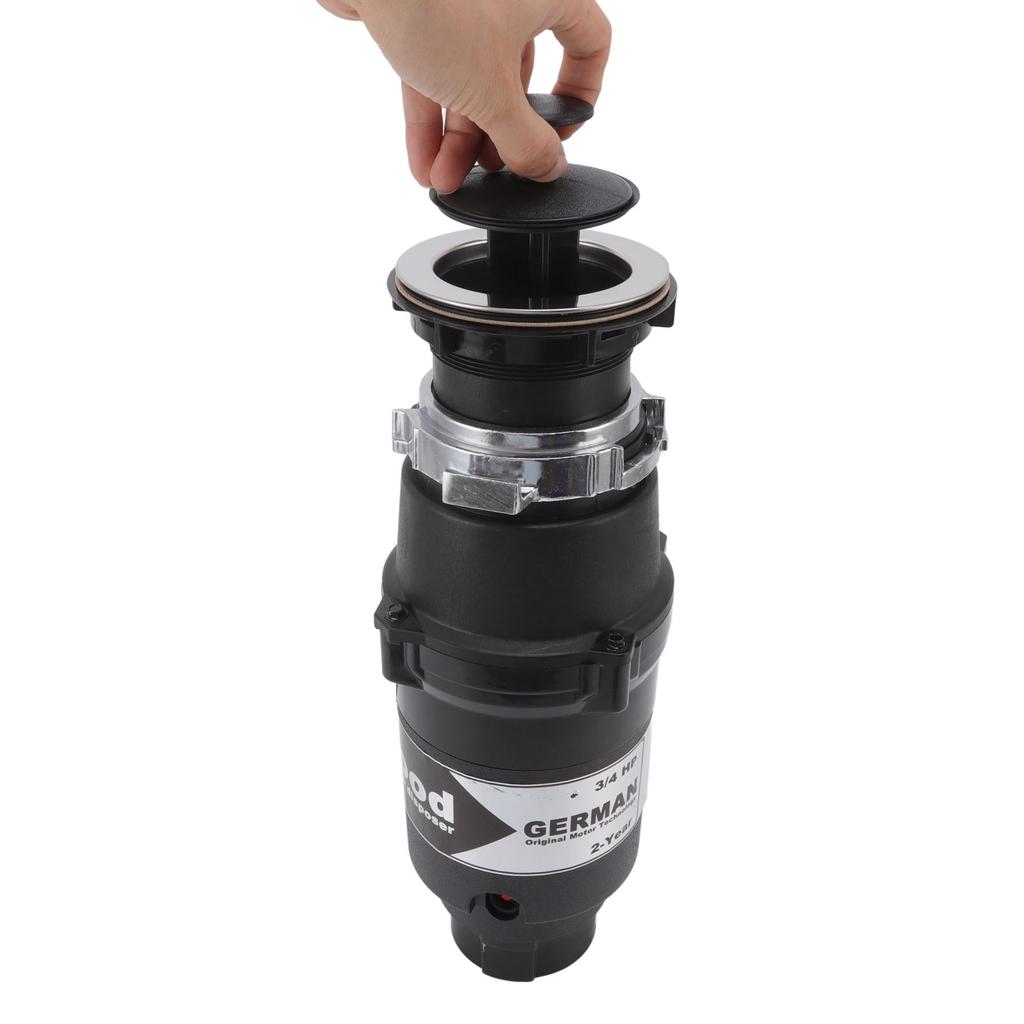 Food Waste Disposer Galvanized Steel Air Switch Wireless Household Garbage Disposal Kitchen Sink