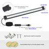 365-395nm Schwarzlichtleiste 10W UV-Lampe 5V USB-Stecker mit Schalter UV-Streifenlichter LED Schwarzlicht für Glow Party Halloween-Beleuchtung