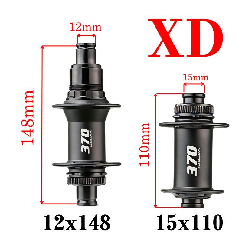 32H Boost Cube Rear 12X148 Front 15X110 Mtb Hubs 12 Speed Micro Spline Ratchet 36T Centerlock Sealed Bearing For Shimano Sram