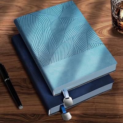 Notebook Soft Leather Yangba Business High-end Diary Thickened Notebook Gift Box Set