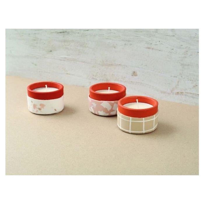 Set 3 bougies à fabriquer