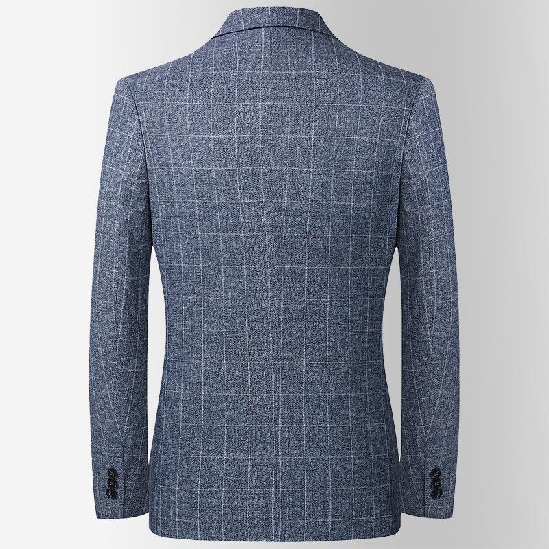 Весенне-осенний мужской повседневный костюм в корейском стиле — фото 2