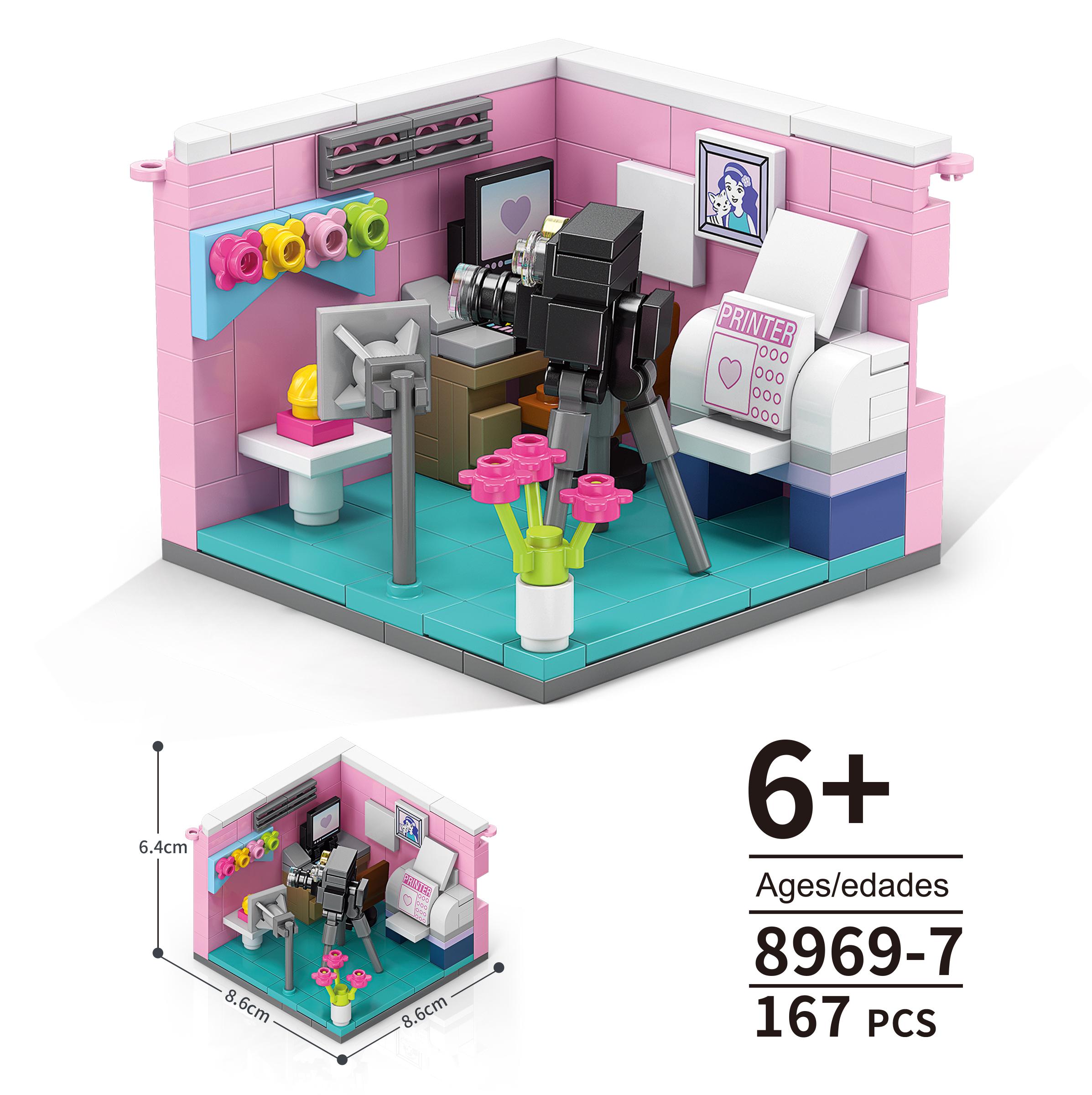 Latest-Design City-Area Premium-Quality Street First-Class View Compact Size Work Space Tiny Scale Assembly Design Assembly-Set High-Standard
