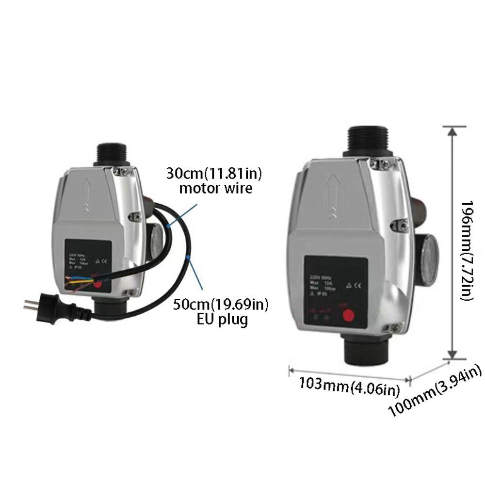 Max Starting Pressure Smart EV Water Pressure Control Switch  Garden Applications