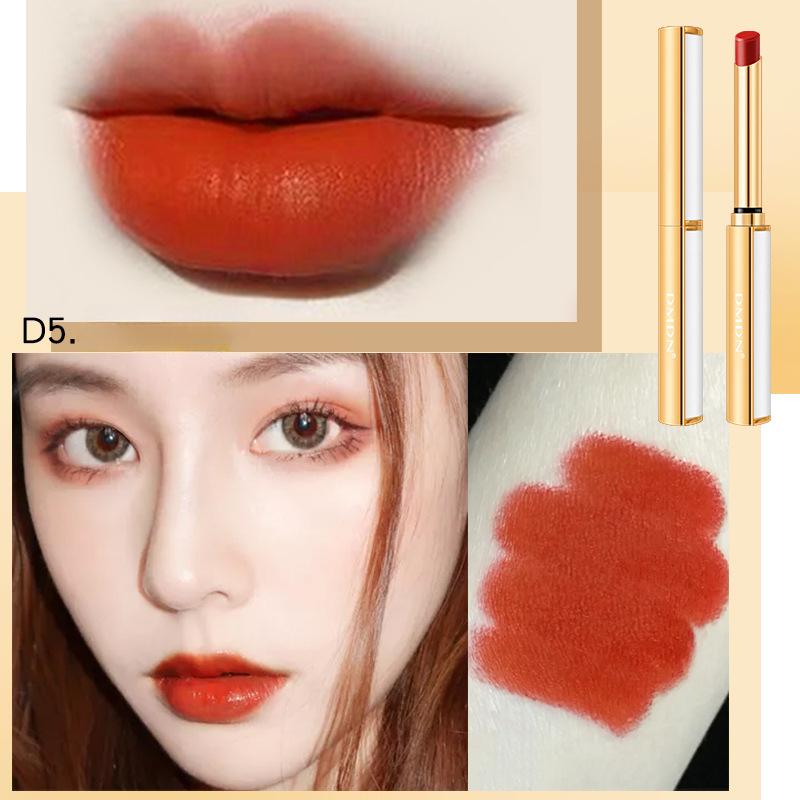 Sheepskin Tube Lipstick Matte Velvet Lipstick Not Easy To Fade Lipstick Makeup