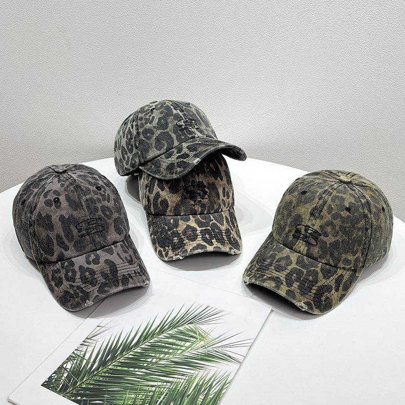 Șapcă de baseball cu imprimeu leopard pentru femei, cu protecție solară reglabilă în aer liber, pălărie pentru timpul liber, primăvară, toamnă, călătorii, turism, vacanță la plajă