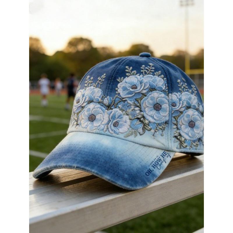 New D Digital Printing Cap Fashion Baseball Cap Sunscreen Men's and Women's Casual