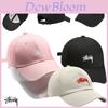 Boné de Baseball Stussy Bordado com Letra Personalizada Para Homens e Mulheres