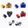 For Subaru STI Forester XV Outback Impreza Legacy WRX BRZ Tribeca Car Tire Airtight Valve Stem Cover  WHheel Air Caps Decoration