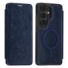 Business Leather Flip Case For Samsung Galaxy S25 S26 Ultra S25 Edge A56 A36 Magnetic Magsafe Built-in Card Slot PU Back Cover