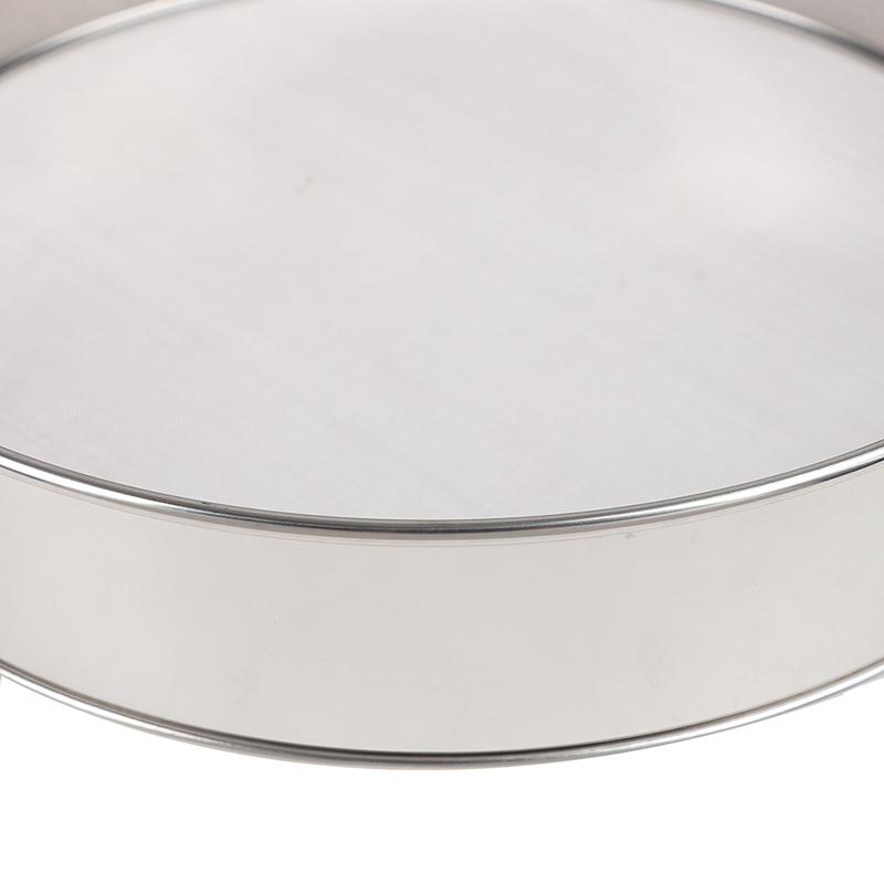 Kitchen Fine 60# Mesh Flour Sifter Stainless Steel Flour Sieve Strainer Sifter
