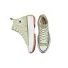 Converse Run Star Hike Plateau High Saisonale Farbe - Olive Aura Unisex Sneaker Grün Schwarz Weiß A00552C