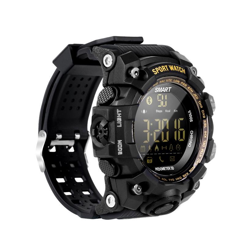 Ex16s Smartwatch Bluetooth Conectar Pedômetro Pulso Relógios Inteligentes  Esporte Relógio Inteligente IP67 À Prova D'água