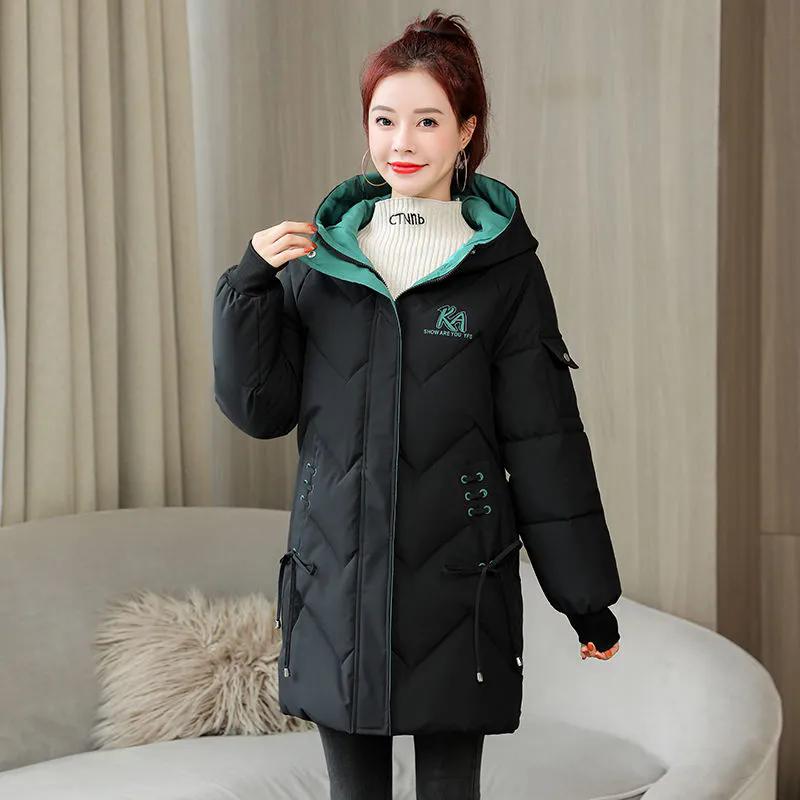 WTEMPO Solid Color Outdoor Thick Warm Down Coats Autumn Winter Windproof Cod-proof Large Size Cotton-padded Jackets Women's