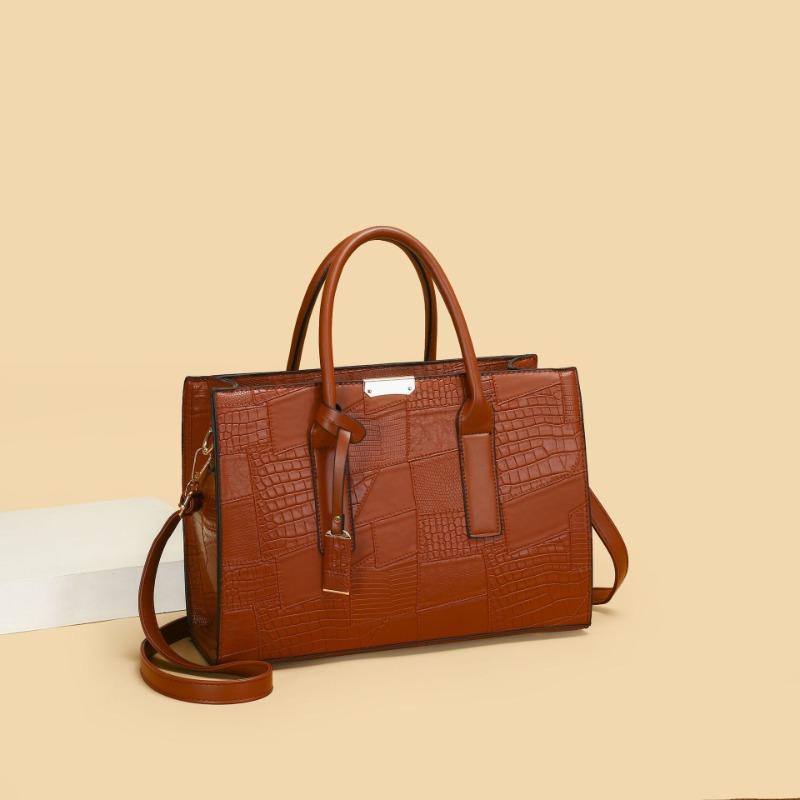 Bags Women's Premium Textured Commuter Handbags Large Capacity Fashion Women's Shoulder Bags