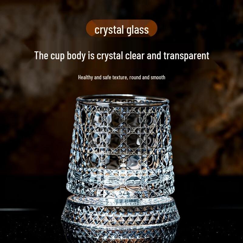 Luminous Rotating Whiskey Glass