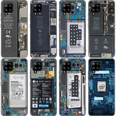 Motherboard-Platine Chip Fall für Samsung Galaxy A12 A02S A22 A32 A52 A72 A71 A51 A41 A31 A21 A11 A50 A70 A10S A20S Abdeckung