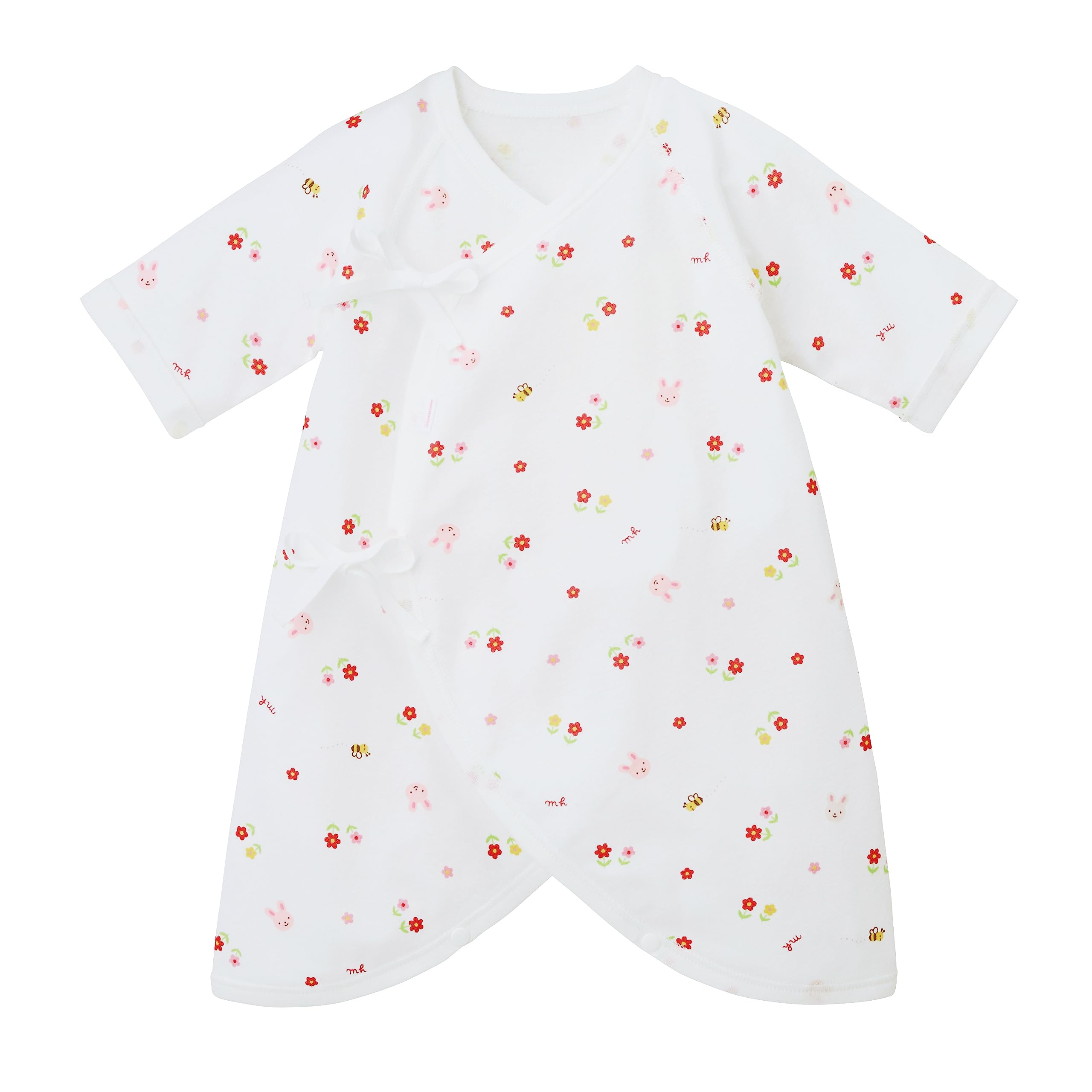 

MIKI HOUSE Комбинезон Сделано для мальчиков и Размер Майка, 100% хлопок, Япония, Для девочек, Новорожденный, 60 см, Розовый, 40-2320-386 розовый