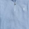 Polo Ralph Lauren FW23 Pony Logo Embroidered Half-Zip Long Sleeve Knit Sweater Men Sweater Sky-Blue MNPOSWE16810318-B28