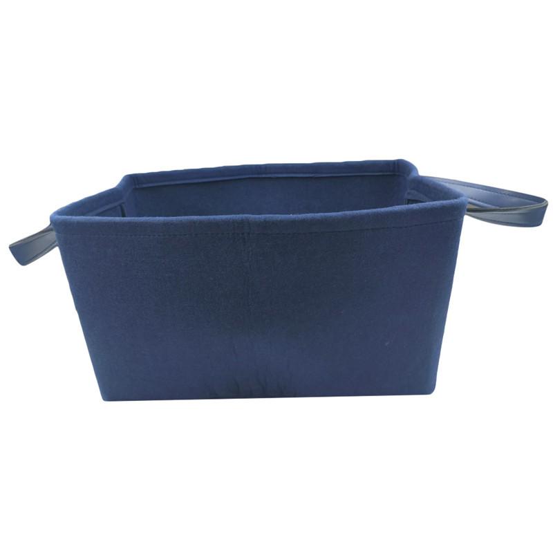 Cestas de Almacenamiento de Fieltro de Lana de Alta Calidad Cesta Plegable para Juguetes y Ropa Sucia Soporte para Juguetes Sucios Bolsa de Almacenamiento