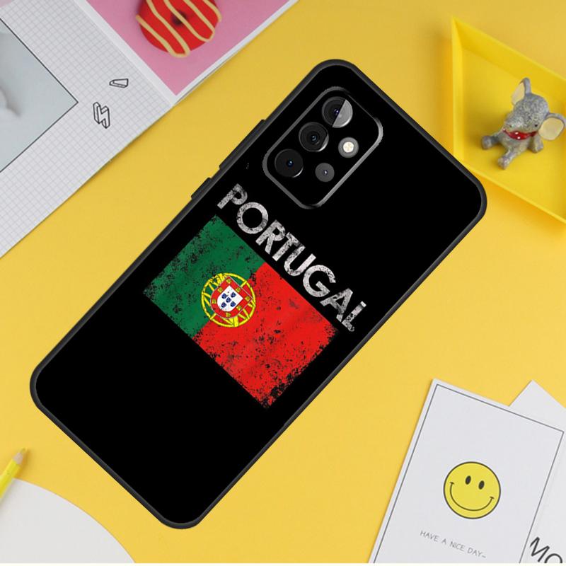 

Чохол для телефону з національним прапором Португалії для Samsung Galaxy A53 A33 A13 A12 A32 A52 A14 A34 A54 A15 A25 A35 A55 A71 A51 Samsung A13 4G