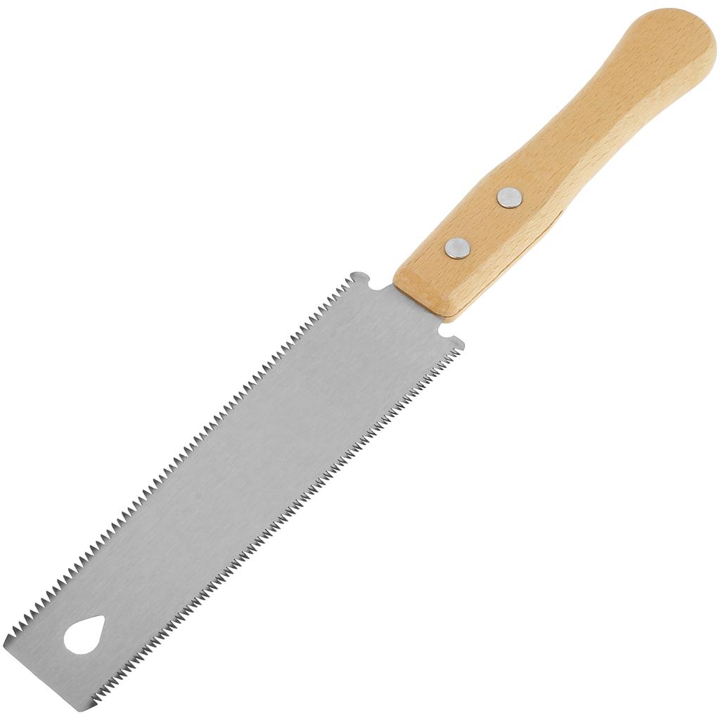 1/2 Pcs Wood Cutting Hand Saw SK5 Steel Woodworking Hand Saws Single/Double Sided Fine Tooth Wood Saw for Woodworking Hand Tools
