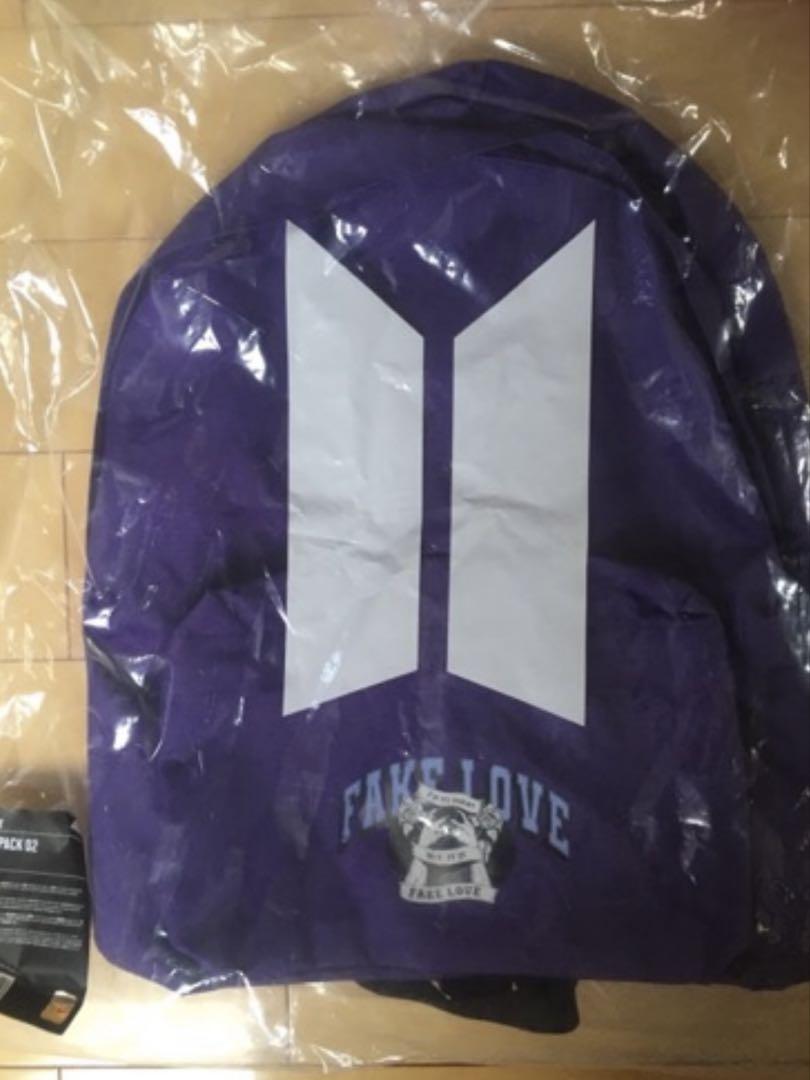 

[USED] BTS FAKE LOVE Backpack BACK PACK 02