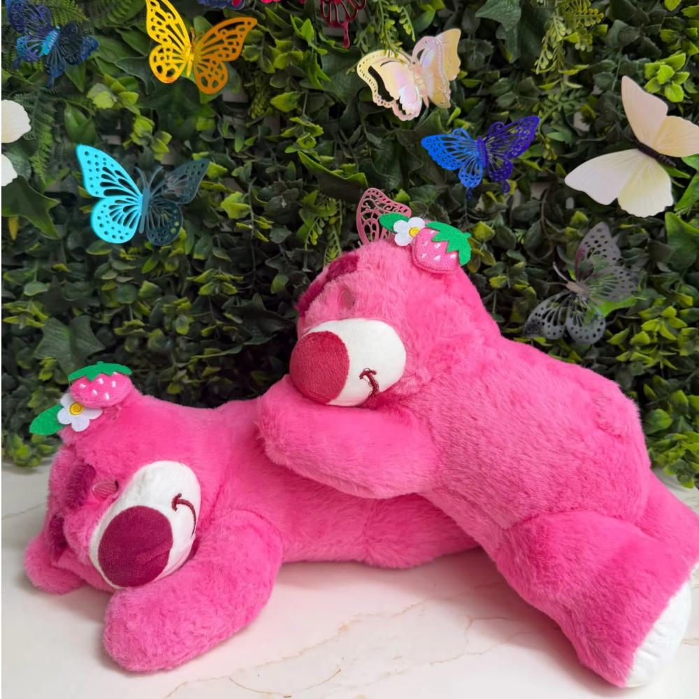 *30Cm Toy Story Lotso Cute Bear Strawberry Sofa Plush Pillow Stuffed Toys Children Girls Friends Festivals Birthday Gift