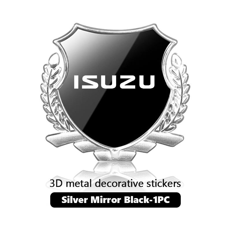 

Universal 3D Metal Sticker Car Logo Stickers Auto Accessories For Isuzu D-MAX D MAX Dmax I II WFR VAN NFR ATV TROOPER ASCENDER