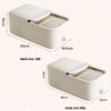 Rice Storage Box Home with Lid Insect Proof Moisture Proof Rice Box Grain Sealed Jar Kitchen Container Storing Dry Grain