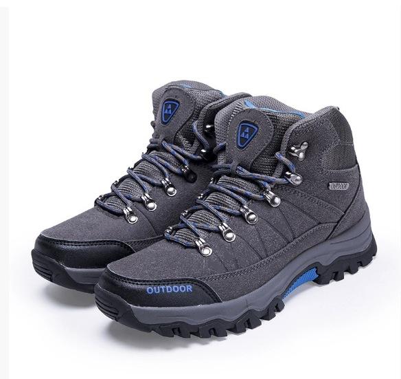 

Autumn/Winter High Top Hiking Shoes Pinduoduo Hiking Shoes, Large Size 46