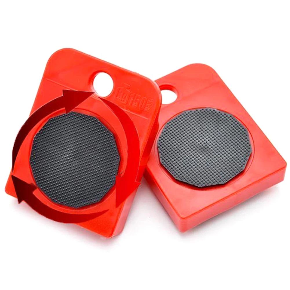 2/4Pcs Heavy Duty Furniture Lifter Furniture Mover Lifter with Wheel Lifting Moving Furniture Helper for Easy & Safe Moving