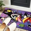 Red Birds Characters Collage Office Rug Chair Mat, Game Carpet, Suitable for Front Door, Bedroom, Living Room, Desk, Holiday Gift