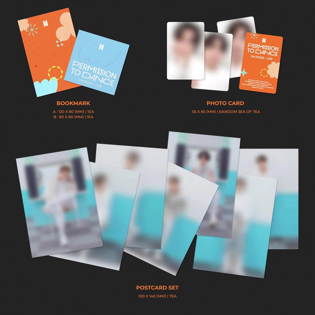 Date de naissance (Avantage de précommande) BTS - PERMISSION TO DANCE ON STAGE - Live