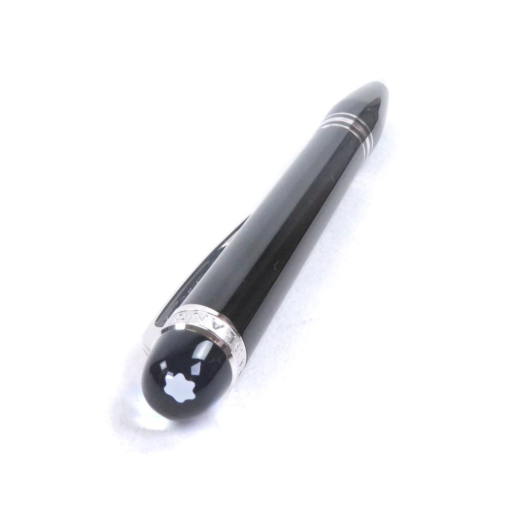 Mükemmel MONTBLANC Tükenmez Kalem Starwalker Yeni Mavi Kubbe Siyah Gümüş Kullanılmış