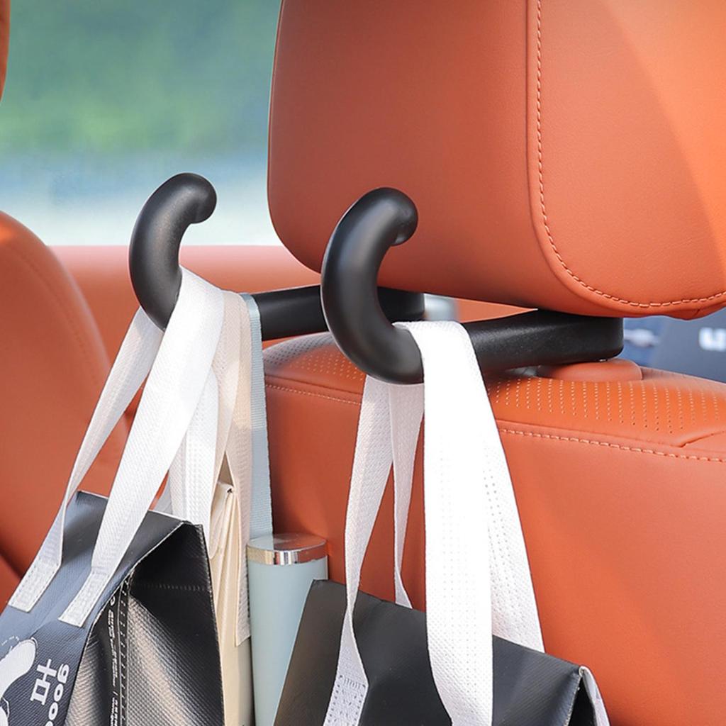 Car Purse Hook Backseat Storage Hanger Headrest Hooks Backseat Holder Seat Back Rack Vehicle Storage Clothes Coat Backpack