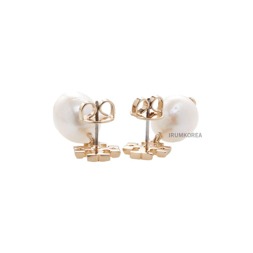 [Tory Burch] Fw24 Women's Kira Pearl Drop Earrings 65156 709 113461