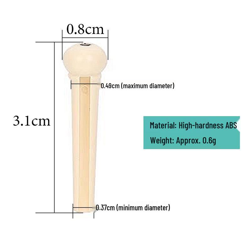 Classical Folk Guitar Bridge, Nut & String Pins Set for Martin/Yamaha