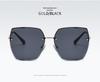 Women's Frameless Fashion Gradient Sunglasses - Sunshade & UV Protection