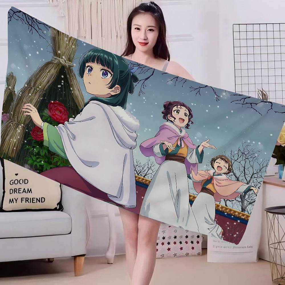 Anime The Apothecary Diaries Microfiber Beach Towel Absorbent Quick dry Soft Yoga Swimming Resort Mountain Climbing Towel