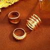 S/Set Tide Pink Love Heart Butterfly Purple Drill Grapes Flower Geometry Rings Sets For Women Originality Ring Party Jewelry