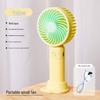 Rechargeable USB Mini Fan: Portable Handheld & Desktop Stand, Ideal Student Gift