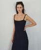 Cita Comfort Cotton Blended Long Knit Dress_Ctop715(Navy)
