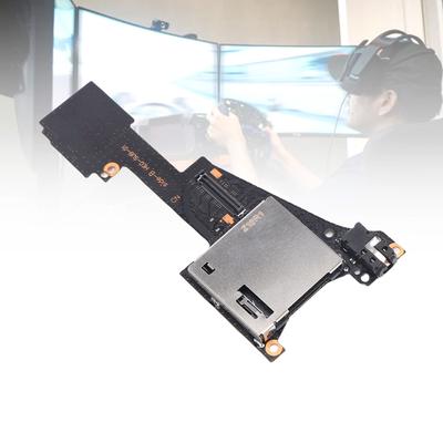 Card Reader Replacement for     HEG-001 Console Game Card Read   Memory Card Slot PCB Module with Headphone  
